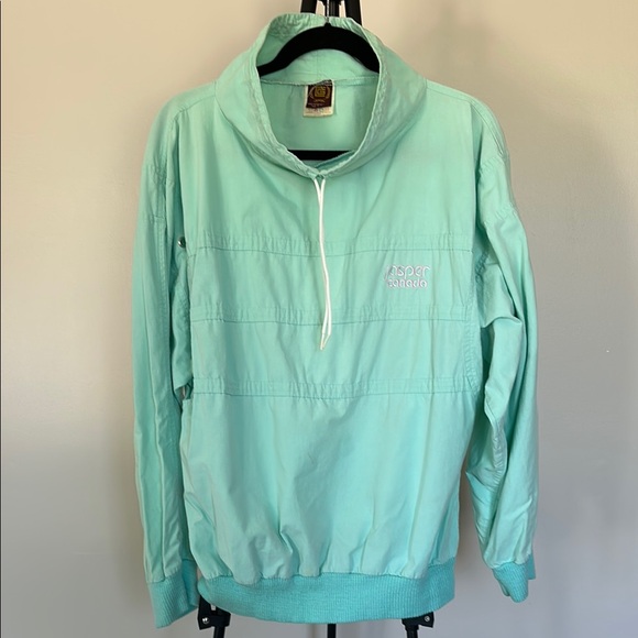 Vintage Jasper Canada Pullover Utility Jacket | Mint Green | Made in Canada 🇨🇦 - Picture 1 of 10
